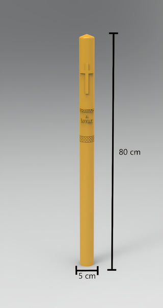 🆕Matriță Silicon Lumânare Pascală - 80 cm H