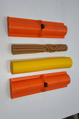 Matriță Lumânare Sculpturală FLUID 40 cm